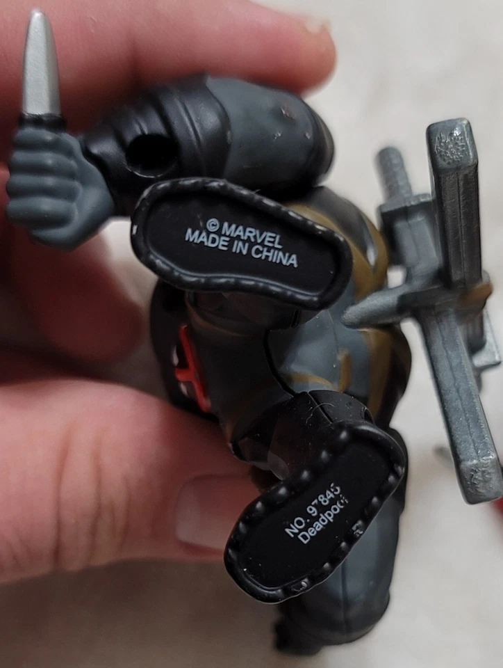 Marvel Comics de Jada Metals Deadpool 2016 ~ 4" metal fundido a presión - Lote de 3 Foto 4 de 4