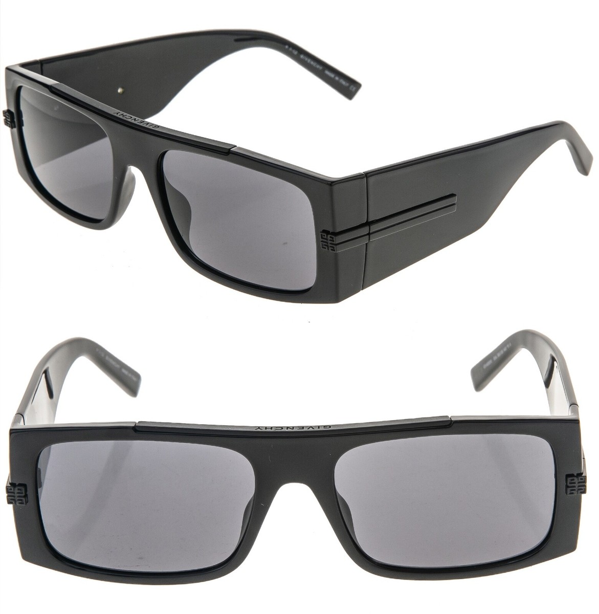 GIVENCHY GV 4G BAR 40011 Black Square Mask Unisex GV40011I