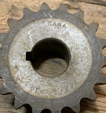 KANA 35B18 ROLLER CHAIN SPROCKET 3/4"BORE 18 TEETH WITH KEYWAY