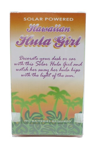 Hawaiian Solar Doll - Hula Dancer, Solar Powered, Dashboard Decor, Dancing Lady - Picture 3 of 15