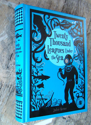 Twenty Thousand Leagues Under The Sea ~2012 Leather HC~ Jules Verne Barnes Noble