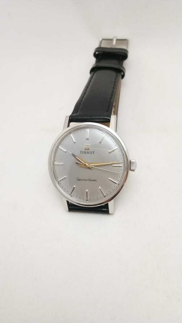 Vintage TISSOT Seastar Seven 781-1 Winding Swiss Men's watch GRAY