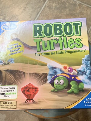 Think Fun Robot Turtles Game for Little Programmers COMPLETE Coding Board Game