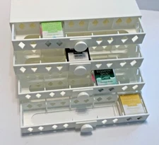 STORAGE DRAWER for Stampin Up Ink SPOT 1x1 inch pad EMPTY Holds Up to 80 Spots