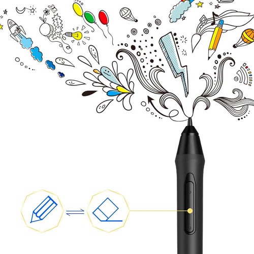 Passive Pen XP-PEN P05 only for XP-PEN Deco 01 V2 Deco03 G640S(P05) - 第 3/3 張圖片