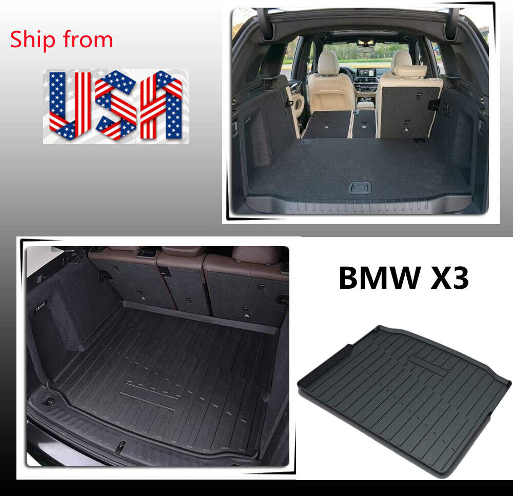 OEM NEW for 20182023 BMW X3 Non 30e TPO Cargo Trunk Liners Floor Mats