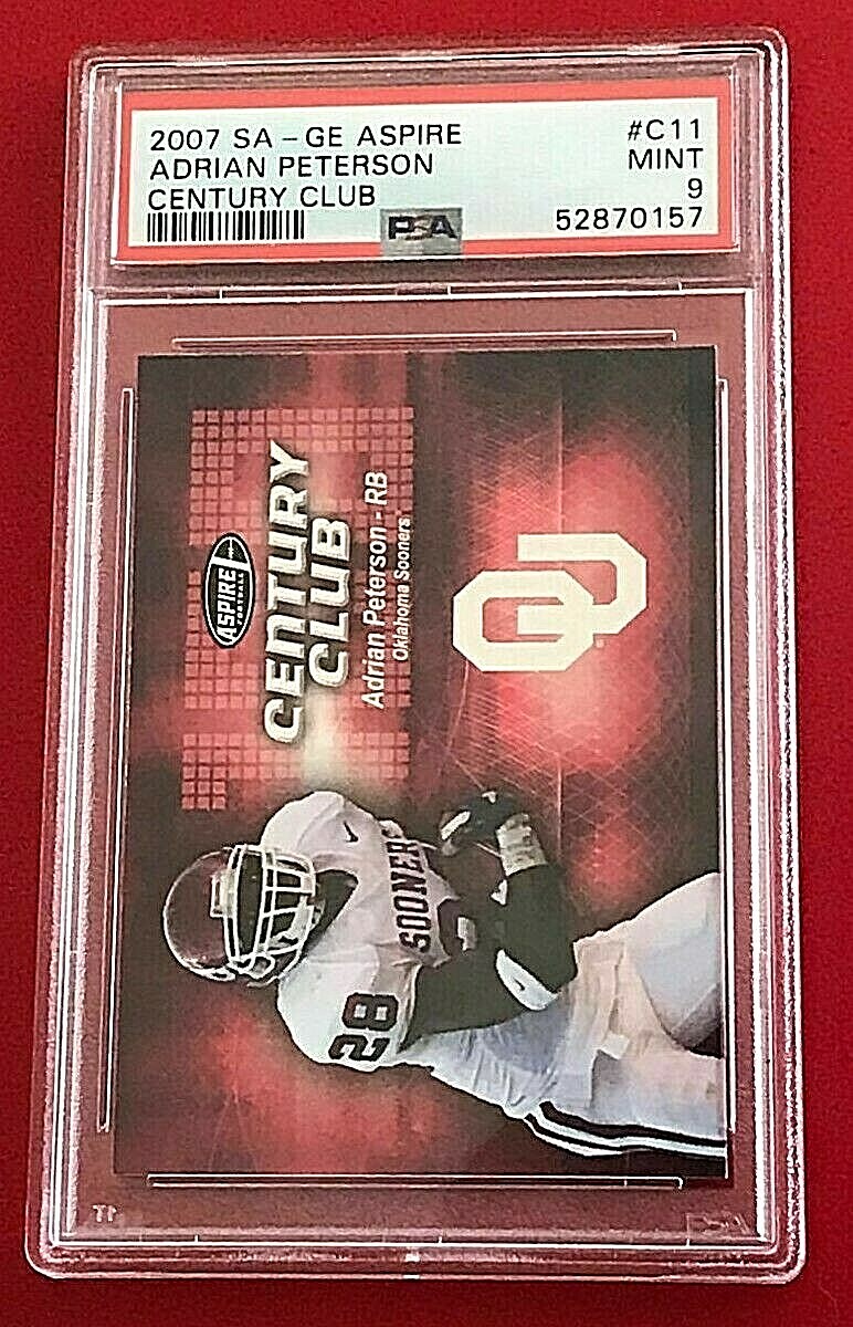 Adrian Peterson SA-GE Aspire Century Club #C11 Century Club