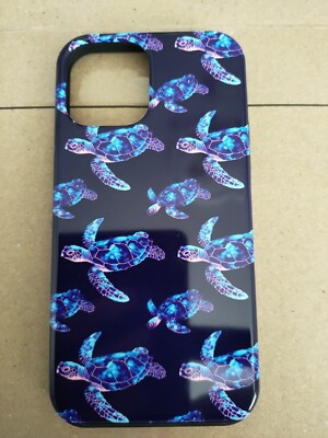 iPhone 12 Mini Meeresschildkröte Blau Stoßfest Back Case Cover Schutz