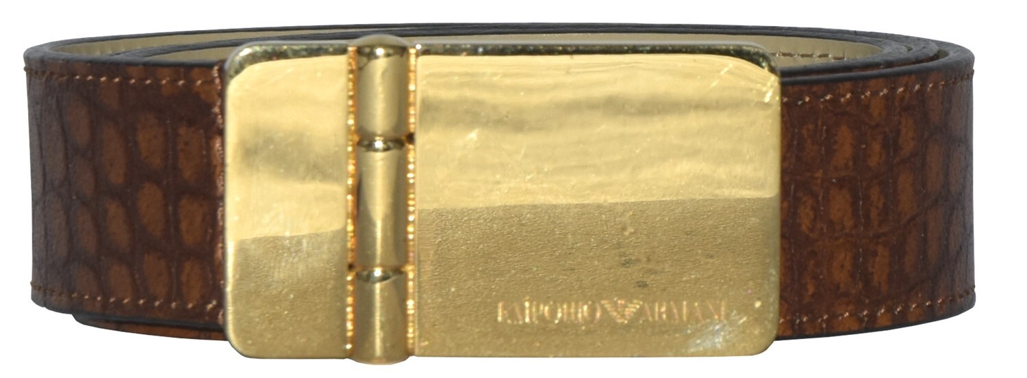 Пояс Emporio Armani Grtel Ledergrtel Cintura Ceinture Correa 70-80 см 17534 23090₽