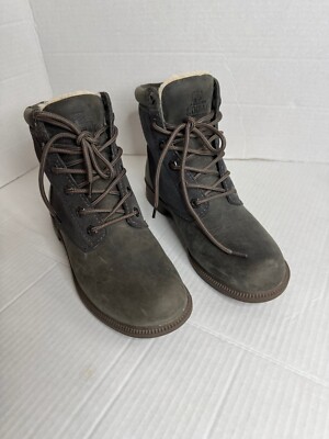 Kodiak Fleece Waterproof Gray Green Winter Boots Size 7.5 419044gy EUC
