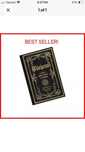 WITCHCRAFT: A HANDBOOK OF MAGIC SPELLS AND POTION Anastasia Greywolf Brand NEW - Picture 2 of 2