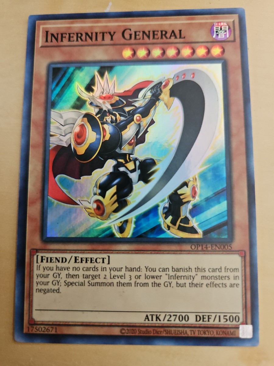 infernity cards yugioh Yu-Gi-Oh! - Destroyer (TSHD-EN098) - The Shining Darkness - Unlimited Edition when this card is Special Summoned successfully Infernity Burst Card Profile :