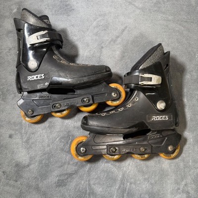 Roces Street 1996 Aggressive Inline Skates Size 7 Hyper Dwarfs Wheels Vintage