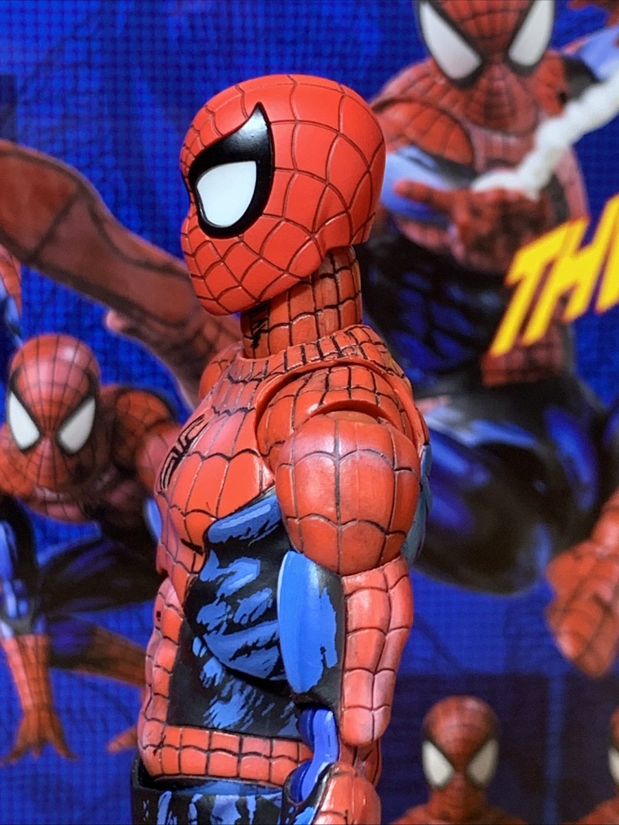 Mafex Spider-Man No. 108 Comic Paint Medicom Toy Authentic Bonus