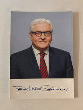 Podpisana karta z autografem, FRANK-WALTER STEINMEIER, prezydent federalny