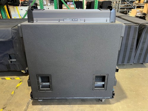 JBL Vertec VT4882DP DP-3 Powered 2-15" Subwoofer with Wheel Board and Soft Cover