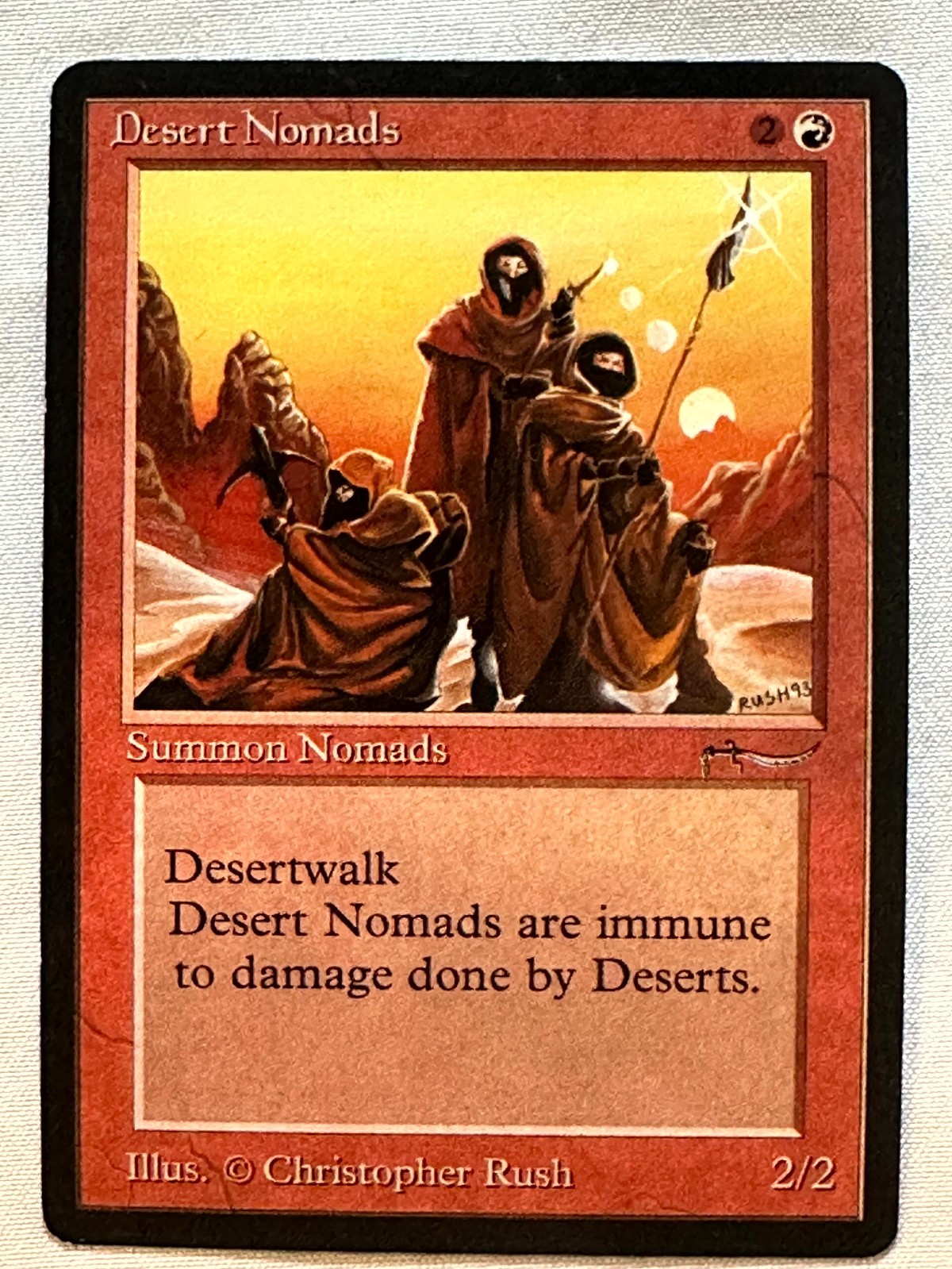 Desert Nomads  - Magic the Gathering MTG Arabian Nights - NM - Free Shipping!