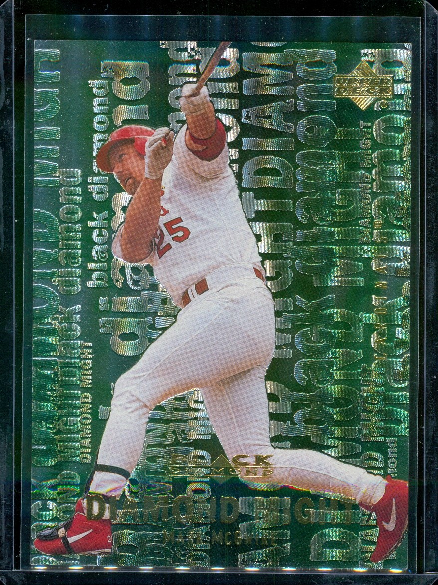 2000 Upper Deck Black Diamond Rookie Edition #M1 Mark McGwire Diamond Might