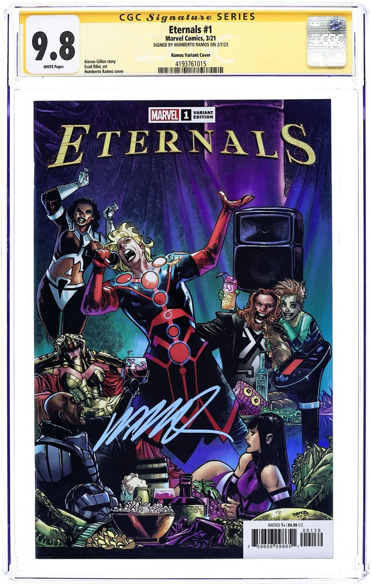 Eternals 9.8 Near Mint/Mint Comics, Graphic Novels & TPBs for sale