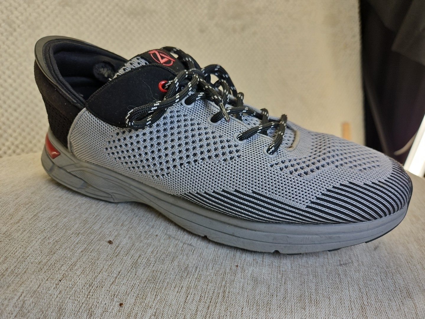 SAOLA Sneakers Zeba vivavoce slip on grigio nero taglia 12