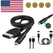 Xbox to HDMI Converter 1m/3.2ft HD Link Cable for  Version Video Audio Conver...
