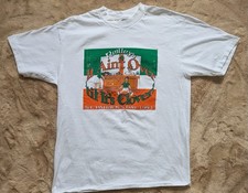 Vintage Dickens Holiday Fair Single Stitch T Shirt White L USA Made