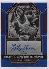 2023-24 Panini Prizm Draft Picks Blue 50/125 Fat Lever #DPA-FAT Auto 1bj7