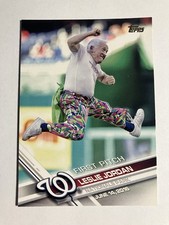Leslie Jordan 2017 Topps Baseball First Pitch #FP-10 Washington Nationals