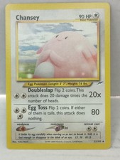 Chansey  31/105 Neo Destiny Uncommon  1st Edition  Pokemon Card Near Mint on eBay