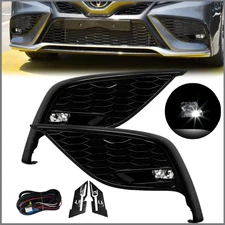 LED Fog Lights Kit Fits 2021-2023 Toyota Camry SE XSE with Bezel+Switch+Wiring