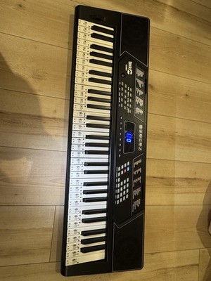 RockJam RJ5061 61-Key Portable Electronic Keyboard Black