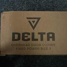 4 x Delta Door Closer Silver Power Size 3 ZDC003-SE FD30/60 Certifire Approved