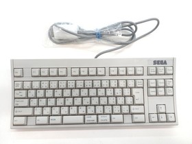 HSS-0129 SEGA Saturn Keyboard Peripheral Compact Size with Habitat 2 Software