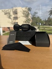 Prada PR17WS 1AB5S049 Women's Sunglasses 49 mm Black / Dark Grey Lens