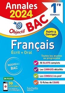 Annales Objectif BAC 2024 - Français 1res von Lisle... | Buch | Zustand sehr gut