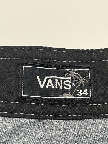 Vans swim surf trunks Mens large gray with blue accents - Picture 4 of 7