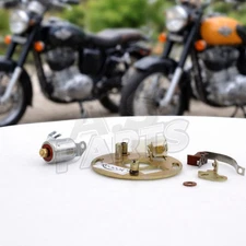 6v Complete Distributor Point Plate Assembly Fits Royal Enfield