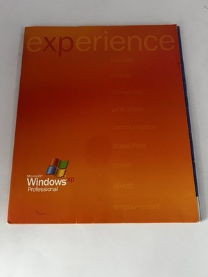 Microsoft Windows XP Professional SP1 upgrade retail Package