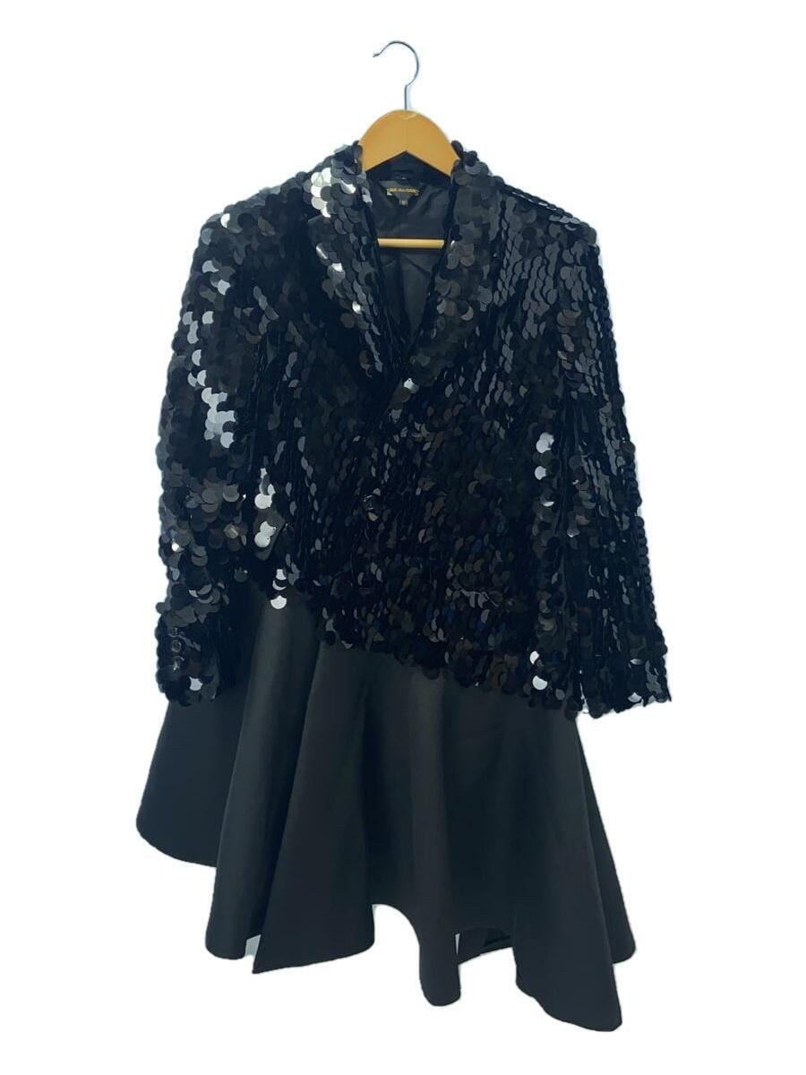 ALTRA COMME des GARCONS altro cappotto S poliestere nero GI J034