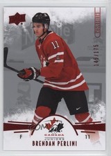 2016 Upper Deck Team Canada Juniors Men's UD Exclusives /175 Brendan Perlini 2a8