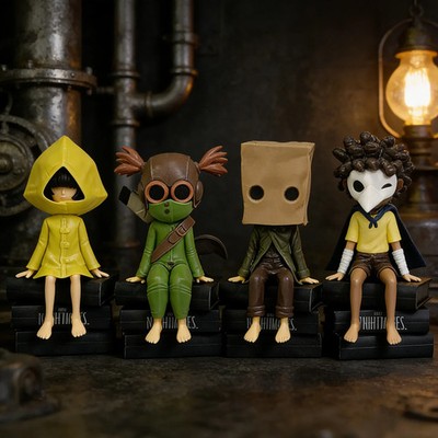 Six, Alone, Low, Mono Little Nightmares Collectible Desktop Figure