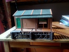 Gare de fret playmobil 4305 vintage pour collection, très bon état