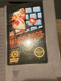Super Mario Bros. (Nintendo NES, 1985) 5 Screw - Cartridge Only -Tested