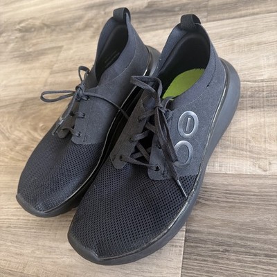 OOFOS Sneakers Size 9.5 OOmy Stride Sport Mens Black Recovery Shoes Low Top