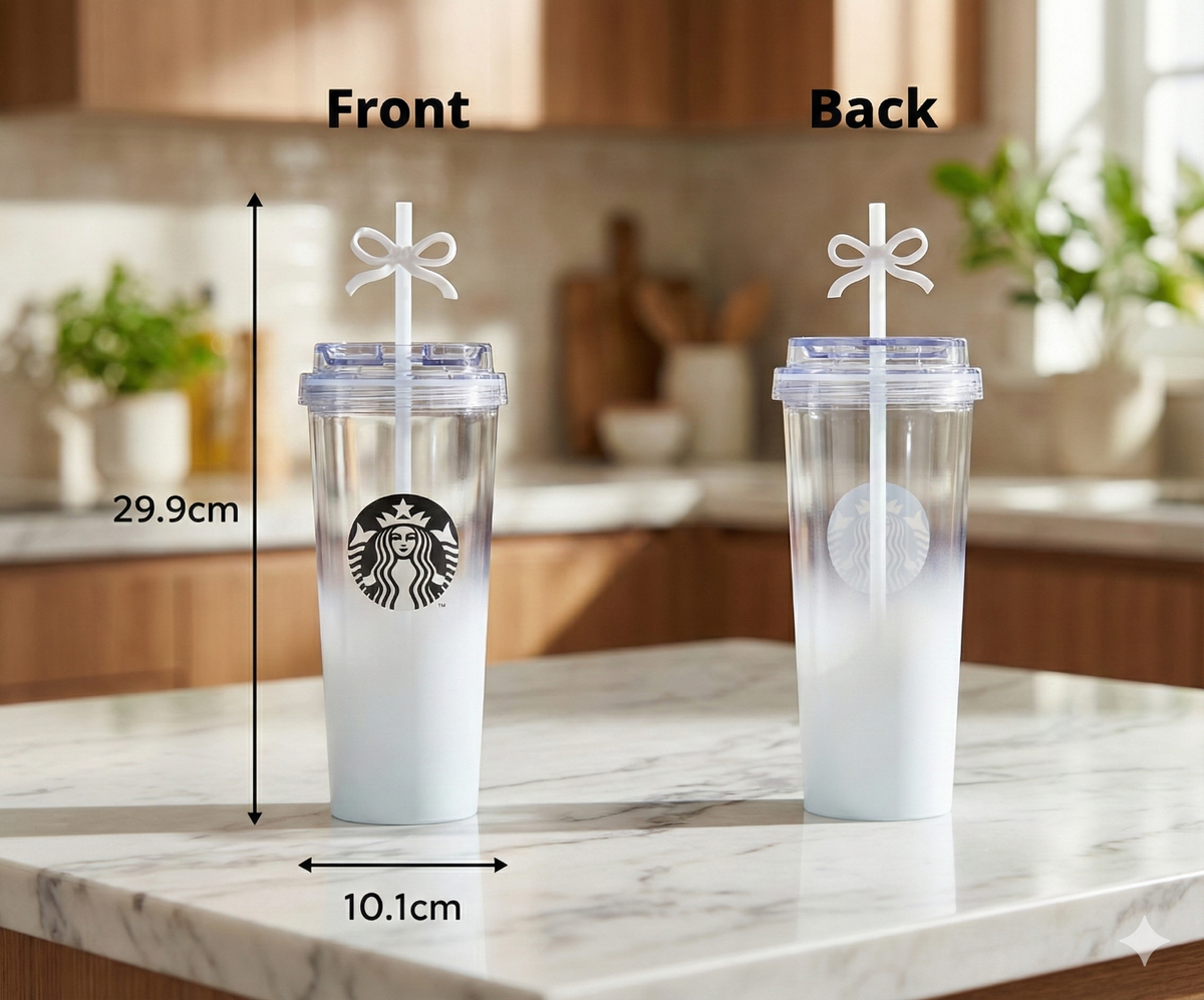 STARBUCKS Korea 2025 Secret Delight Siren Trenta Cold Cup 30oz