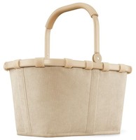 Reisenthel Carrybag Einkaufskorb Einkaufstasche Faltbar Sandfarben 22 Liter