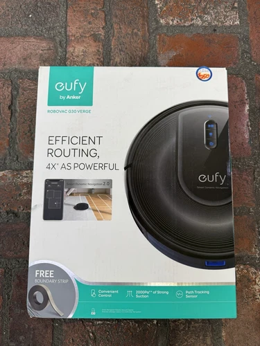Anker Eufy Robovac G30 Verge Black Robotic Vacuum Cleaner NEW