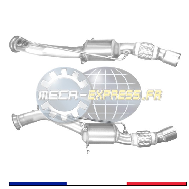 Catalyseur pour BMW 520d diesel 2007-2010 conception robuste en acier inoxydable D0546