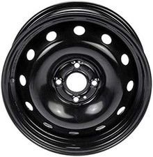 Steel Wheel Black 15 Inch Compatible With 2005-2010 Chevy Cobalt