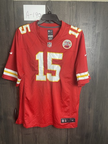 Nike NFL Onfield Kansas City Chiefs Patrick Mahomes #15 Adult XL Red